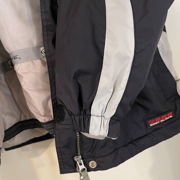Body Glove Navy/Gray Reflective Ski Jacket Utility Design, Waterproof Unisex - Picture 9 of 13